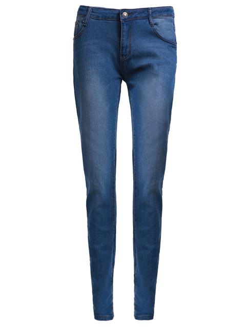 High Waisted Skinny Pencil Jeans