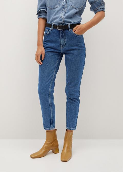 Jeans Mom 100% Algodón