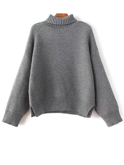 Oversized Turtle Neck Sweater