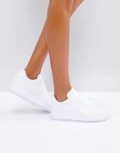 Nike Air Force Upstep Platform Trainers 