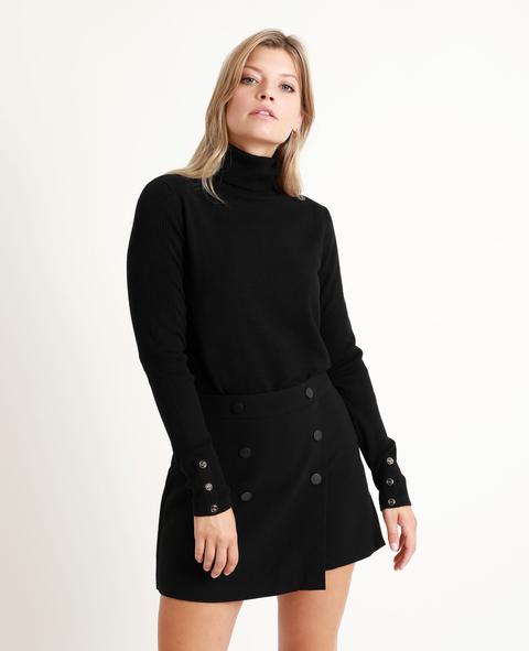 Pull Col Roulé Femme