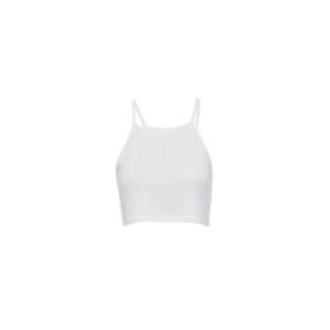 Crop Top Blanco Calados Espiga