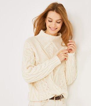 Pull Torsadé Femme