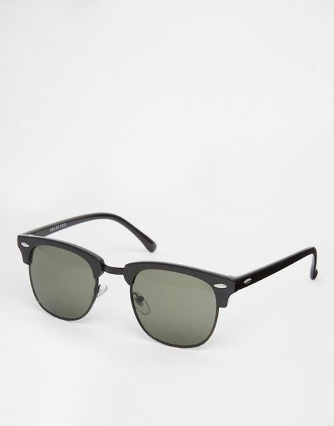 Gafas De Sol Estilo Retro De Selected Homme