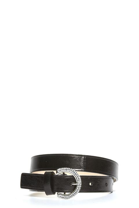 Pavé Buckle Leather Belt - Marc Jacobs from MARC JACOBS on 21 Buttons