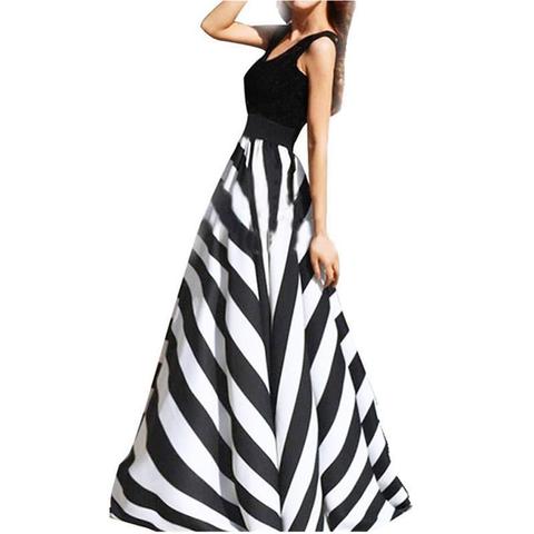 Abito Maxi Stripy