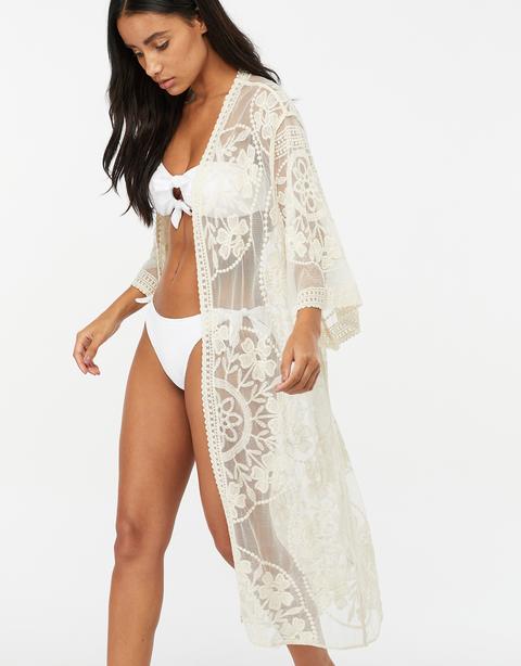 Jaki Long Lace Kimono