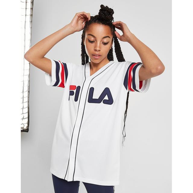 Fila T-shirt Stripe Baseball Femme 