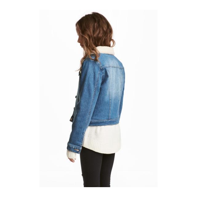 pile lined jean jacket