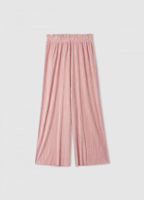 Pantaloni Cropped Plissettati from Calliope on 21 Buttons