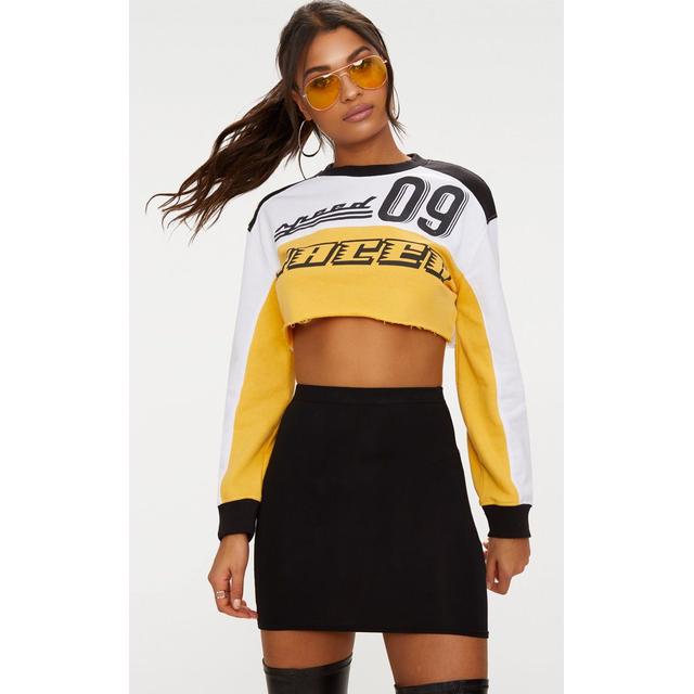 extreme crop sweatshirt