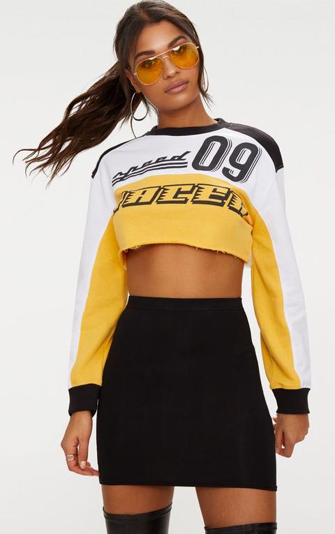 extreme crop sweatshirt