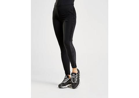 Puma Velvet Ribbed Leggings - Black - Womens