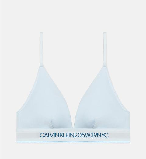 Brassière A Triangolo Con Logo 205w39nyc