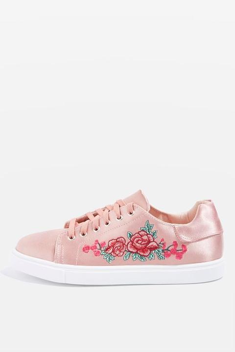 Camilla Embroidery Trainers