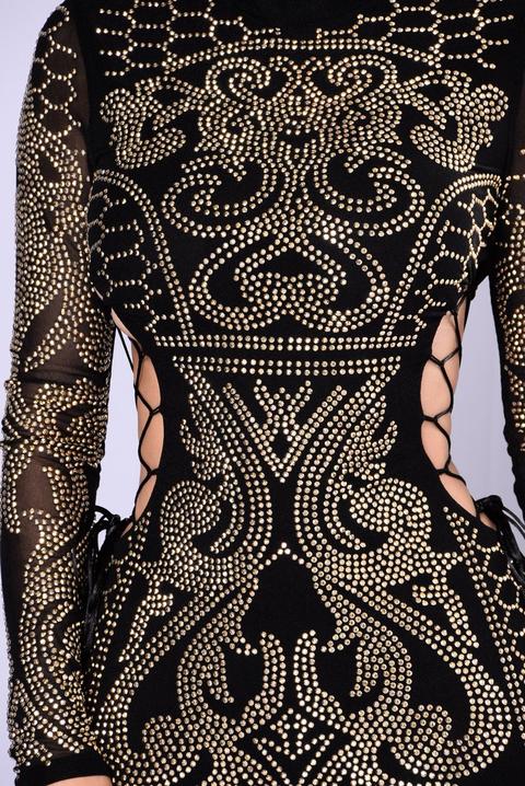 Fashion nova 2025 dynasty studded dress