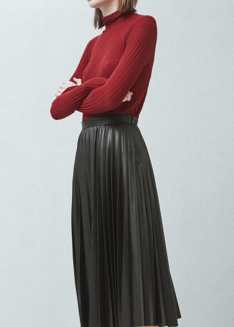 Falda Midi Plisada