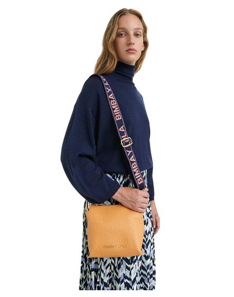 Bolso Bandolera Piel Tostado