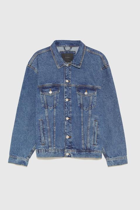 Giubbotto Denim Oversize