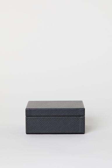 H & M - Piccola Scatola Con Coperchio - Nero