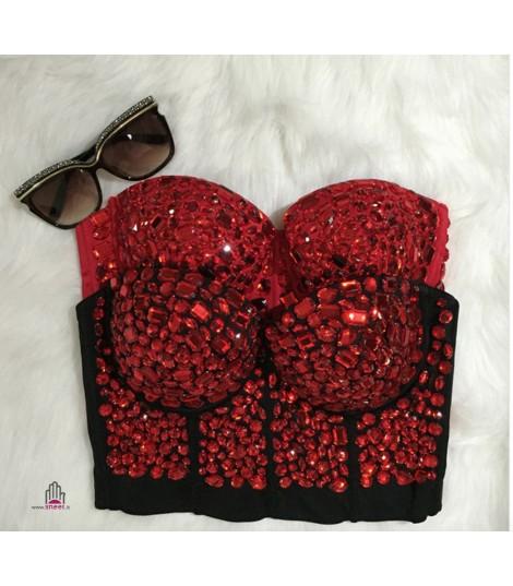 Crop Top Red Stone