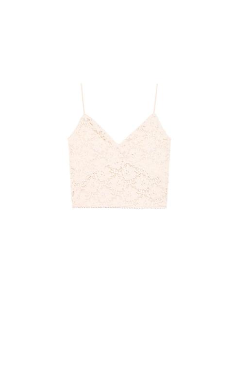 Top Bralette Blonda