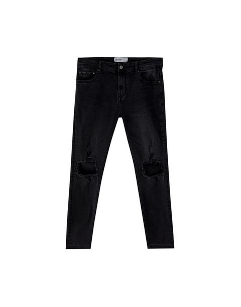 Jeans Super Skinny Fit Strappi