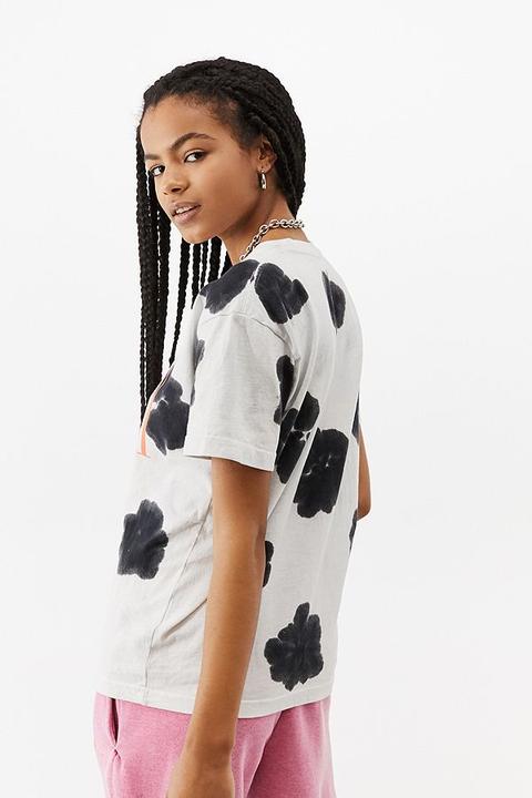 cow print tie shirt