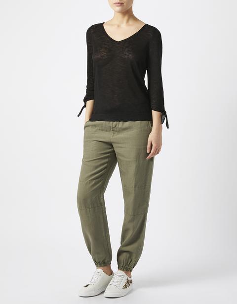 Don Linen Casual Jogger Trousers
