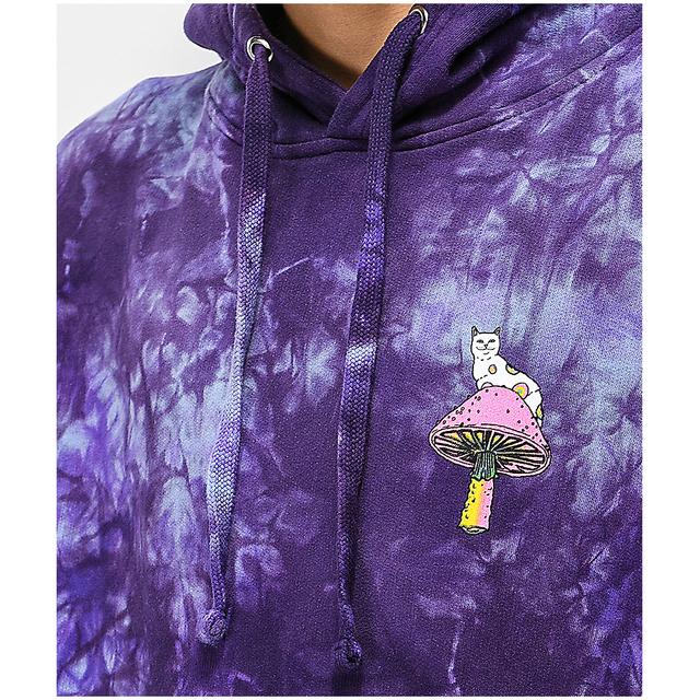 purple ripndip hoodie