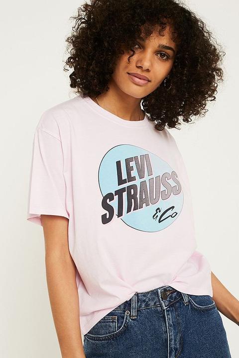 Levi's Pink Graphic T-shirt