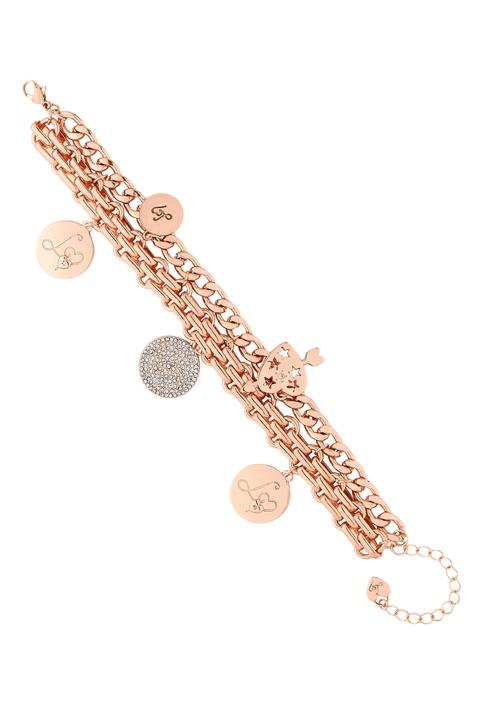 Lipsy Disc Charm Bracelet