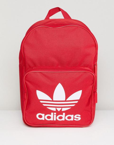 adidas originals classic medium backpack in all over logo