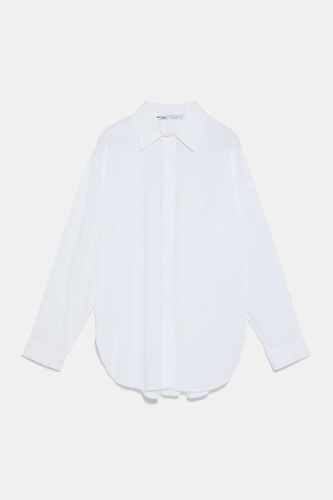 Camisa Popelín Oversize