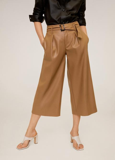 Pantalón Culotte Cinturón