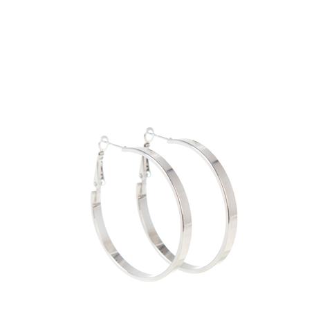 Silver Basics Hoop-earrings