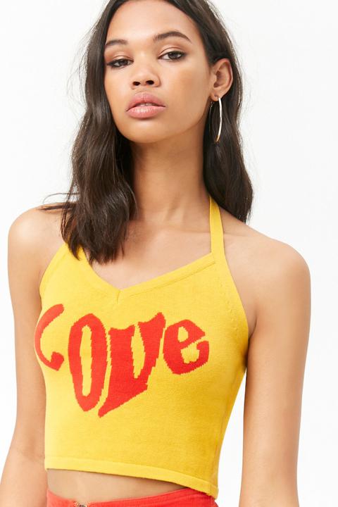 Crop Top “love”