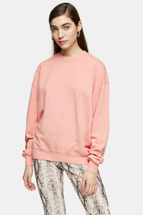 Dusty Pink Stonewash Sweatshirt