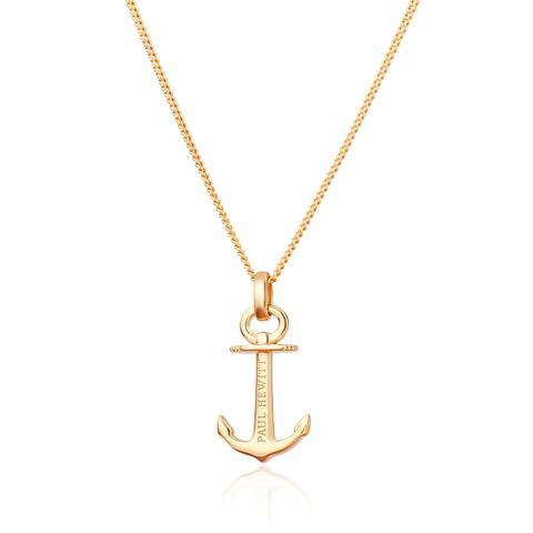 Collar Anchor Spirit Plated Oro