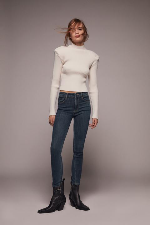 zara raw edge jeans