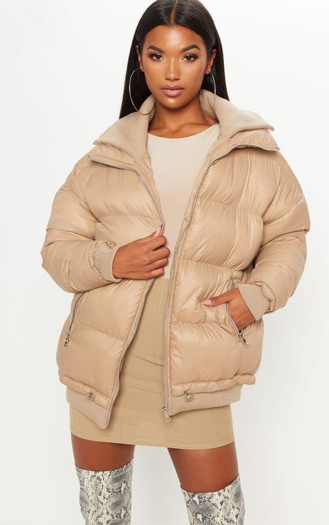 Stone Oversized Puffer