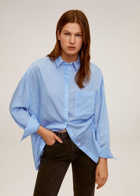 Camisa Fluida Oversize