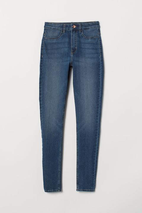 Super Skinny High Jeans - Blue - Damen