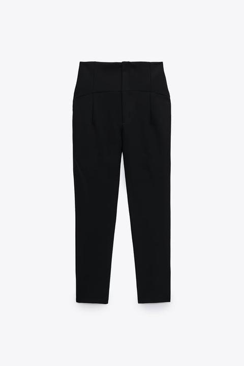 cigarette trousers zara