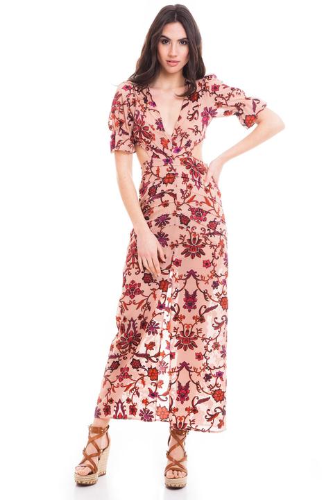 Vestido Estampado Flores Románticas