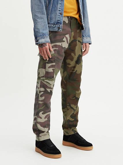 Levi mens 2024 camo cargo pants