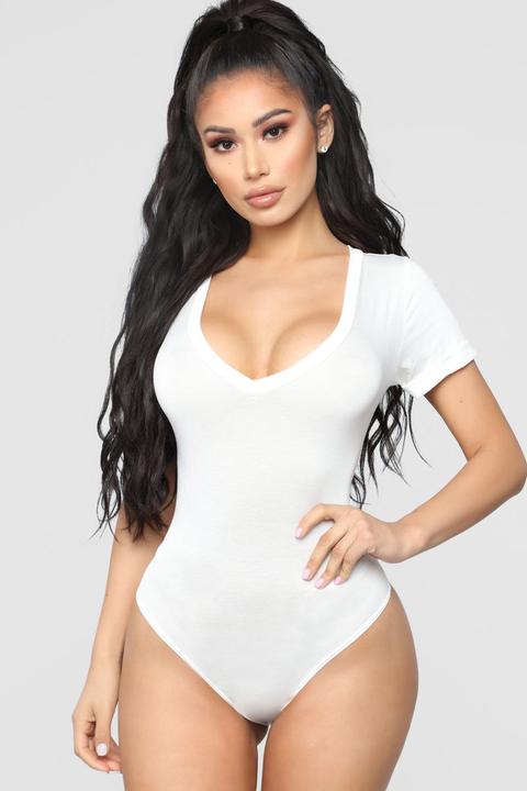 Favorite Tee Bodysuit - Ivory