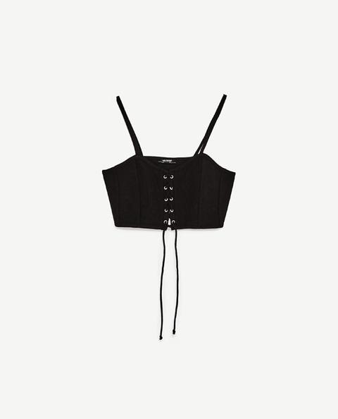 Crop Top Lacci