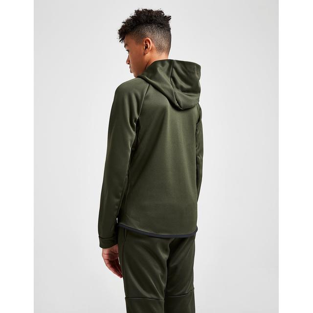 nike tech poly full zip hoodie junior