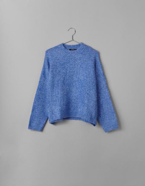 Pullover A Maniche Lunghe Cropped